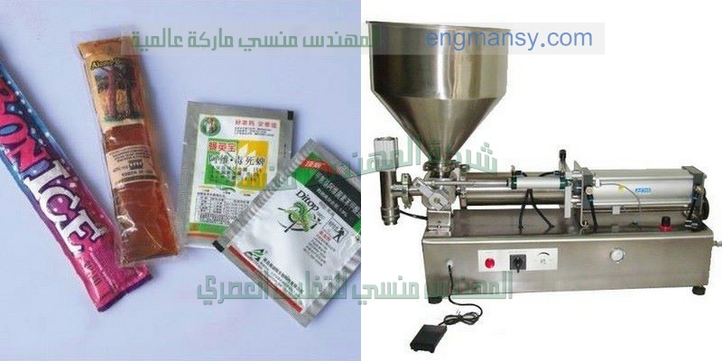 ماكينة تعبئة الجيلي في أكياس ماركة ام توباك
