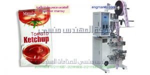 ماكينات تعبئة وتغليف سوائل عصائر وايس لولى وكاتشب وشامبو وكلور وزيت وصابون سائل