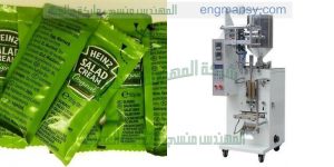 ماكينات تعبئة وتغليف سوائل عصائر ايس لولى كاتشب شامبو كلور زيت صابون سائل