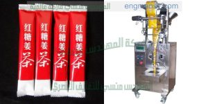 ماكينة تعبئة بودرة سكر الحلويات بودر شديد النعومة أتوماتيك في أكياس لحام خلفي سنتر سيلنج مميز