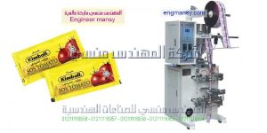 ماكينة تعبئة وتغليف الشامبو في اكياس صغيرة الحجم ماركة ام توباك