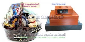 ماكينة تغليف بالشرنك تستخدم لتغليف المنتجات الغذائية