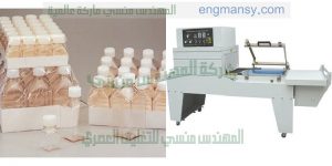 تغليف عبوات بالشرنك فيلم لتغليف كل من المنتجات التالية كرتون علب قطع كهربائية