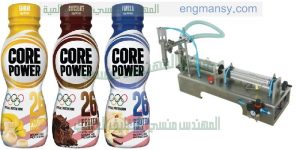 ماكينة تعبئة سوائل صناعة بمواصفات اوروبية شركة المهندس منسى