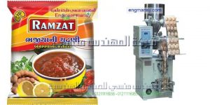 ماكينة تعبئة وتغليف اللب في اكياس