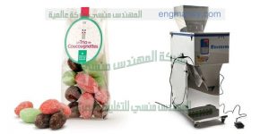 مكينة تعبئة جيلي فى اكياس