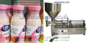 تعبئة جميع السوائل مثل العصائر والصلصة والكاتشب والشامبو   