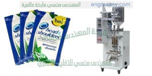 تعبئة وتغليف جل الشعر في اكياس