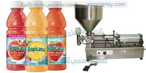 ماكينات تعبئة سوائل عصائر ايس لولى كاتشب شامبو كلور زيت صابون سائل   