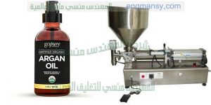 ماكينة تعبئة السوائل لزجة نصف اوتوماتيك   