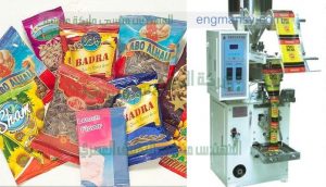 ماكينة تعبئة اللب الخشب فى اكياس بلاستيكية شركة المهندس منسي للصناعات الهندسيه