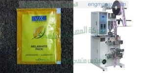 ماكينة تعبئة برفانات فى اكياس لحام رباعي