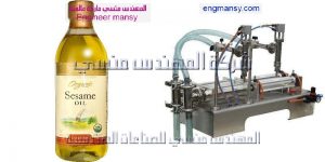 ماكينة تعبئة زيت الفول الصويا في عبوات   