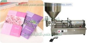 ماكينة تعبئة سوائل صناعة شركة المهندس منسى للتغليف الحديث