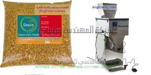 ماكينة تعبئة مواد جافة حبيبات بقوليات سكر ارز بزر وغيرها   