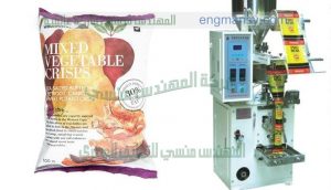 ماكينة تعبئه وتغليف اكياس الجلى بجميع انواعها من شركة ام توباك