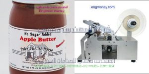ماكينة لصق استيكر ليبل نصف أتوماتيك