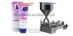 مكنة تعبئة استون وكحول طبى