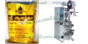 مكنة تعبئة سوائل لزجة من شركة المهندس منسى للصناعات الهندسيه