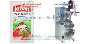ماكينة تعبئة شامبو وعطور اكياس وديتول وجل