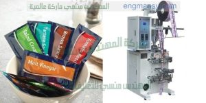 ماكينة تعبئة وتغليف عسل النحل والشامبو والكاتشاب في اكياس صغيرة الحجم اتوماتيكيا
