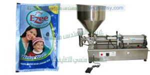 ماكينة تعبئة الشاور جل في اكياس