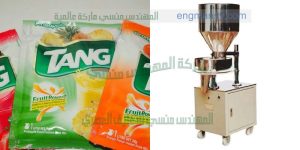 ماكينة تعبئه وتغليف اكياس الجلى بجميع انواعها من شركة ام توباك